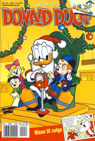 Cover for Donald Duck & Co (Hjemmet / Egmont, 1948 series) #52/2008