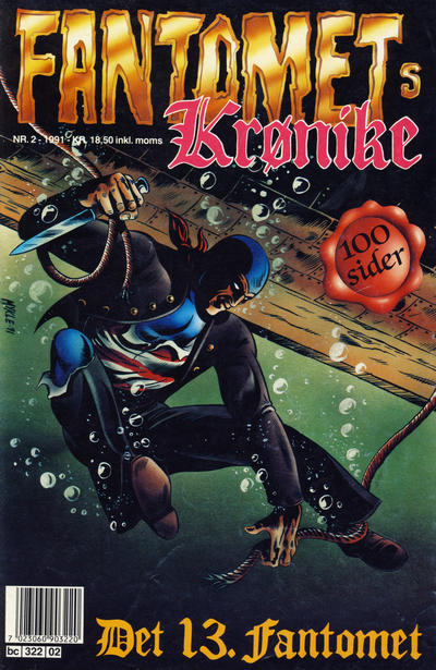 Cover for Fantomets krønike (Semic, 1989 series) #2/1991
