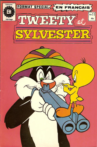 Cover for Tweety et Sylvester (Editions Héritage, 1976 series) #11