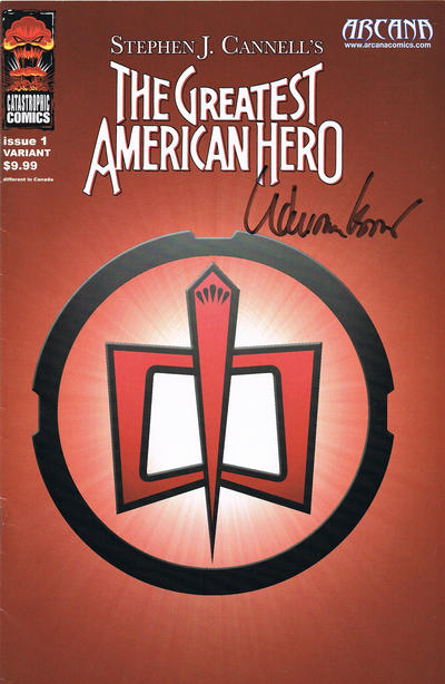 Cover for Greatest American Hero (Arcana, 2008 series) #1