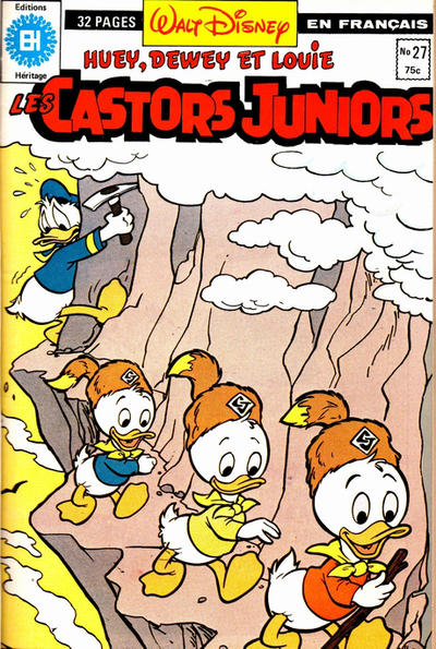 Cover for Les Castors Juniors (Editions Héritage, 1981 series) #27