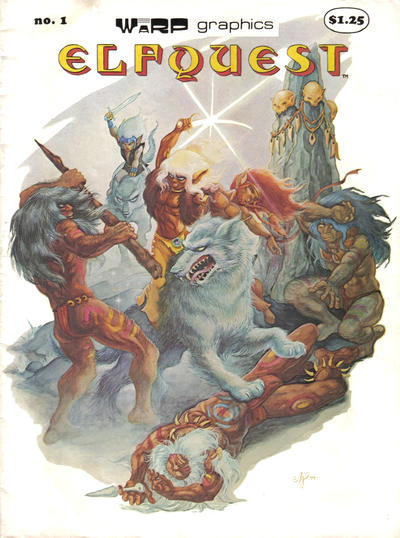 Cover for ElfQuest (WaRP Graphics, 1978 series) #1 [$1.00 first printing]