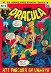 Cover for Dracula (Svenska serier, 1972 series) #5/[1973]