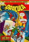 Cover for Dracula (Svenska serier, 1972 series) #11/[1973]