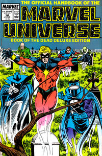 Cover Thumbnail for The Official Handbook of the Marvel Universe Deluxe Edition (Marvel, 1985 series) #16 [Direct]