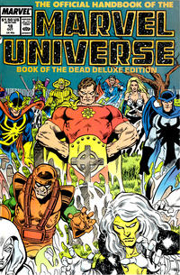 Cover Thumbnail for The Official Handbook of the Marvel Universe Deluxe Edition (Marvel, 1985 series) #18