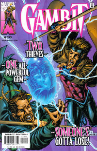 Cover for Gambit (Marvel, 1999 series) #10 [Direct Edition]
