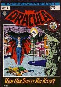 Cover Thumbnail for Dracula (Svenska serier, 1972 series) #2/[1972]