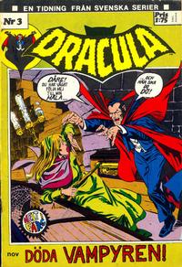 Cover Thumbnail for Dracula (Svenska serier, 1972 series) #3/[1972]
