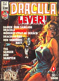 Cover Thumbnail for Dracula lever (Red Clown, 1974 series) #2/1975