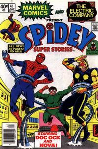 Cover Thumbnail for Spidey Super Stories (Marvel, 1974 series) #41 [Newsstand]