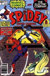 Cover Thumbnail for Spidey Super Stories (Marvel, 1974 series) #44