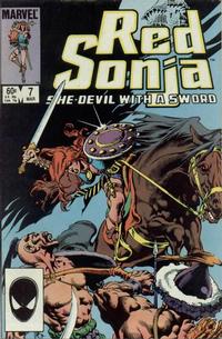 Cover Thumbnail for Red Sonja (Marvel, 1983 series) #7 [Direct]