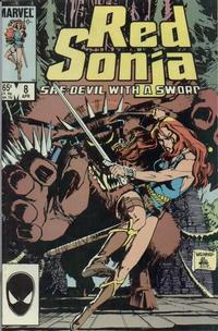 Cover Thumbnail for Red Sonja (Marvel, 1983 series) #8 [Direct]
