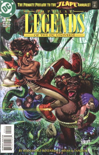 Cover for Legends of the DC Universe (DC, 1998 series) #19 [Direct Sales]