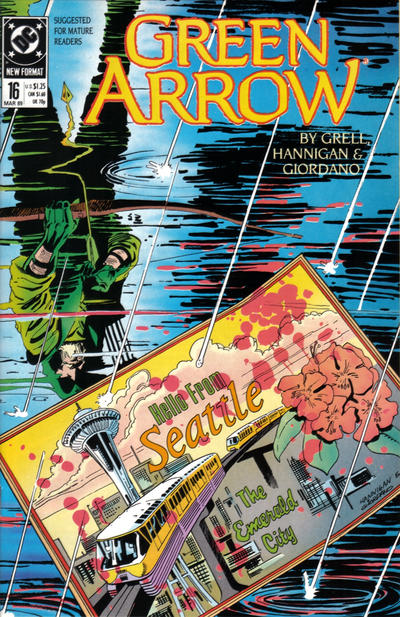 Cover for Green Arrow (DC, 1988 series) #16
