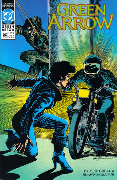 Cover for Green Arrow (DC, 1988 series) #52