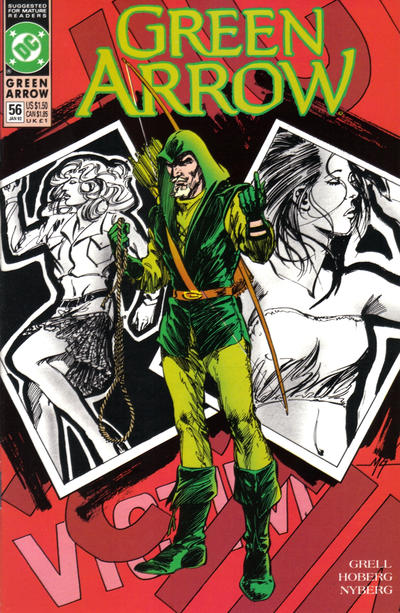 Cover for Green Arrow (DC, 1988 series) #56