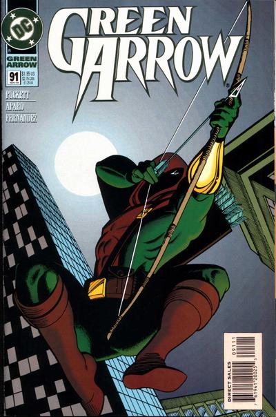 Cover for Green Arrow (DC, 1988 series) #91