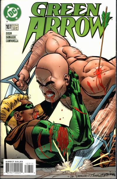 Cover for Green Arrow (DC, 1988 series) #107
