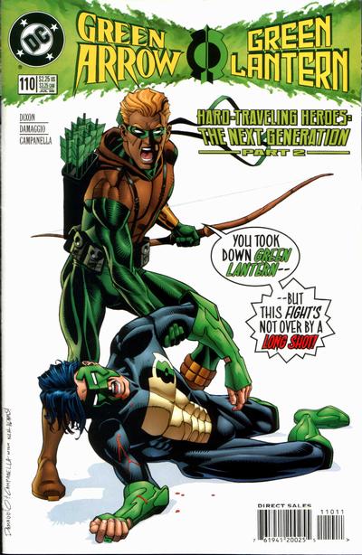 Cover for Green Arrow (DC, 1988 series) #110 [Direct Sales]