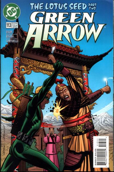 Cover for Green Arrow (DC, 1988 series) #113