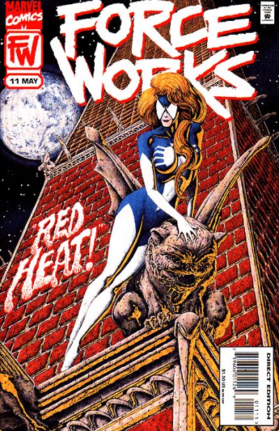 Cover for Force Works (Marvel, 1994 series) #11 [Direct Edition]