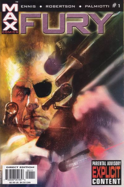 Cover for Fury (Marvel, 2001 series) #1