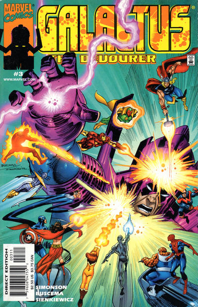Cover for Galactus the Devourer (Marvel, 1999 series) #3