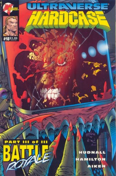 Cover for Hardcase (Malibu, 1993 series) #18