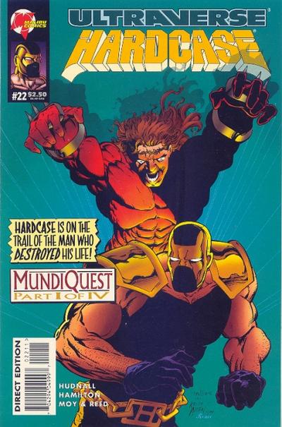 Cover for Hardcase (Malibu, 1993 series) #22