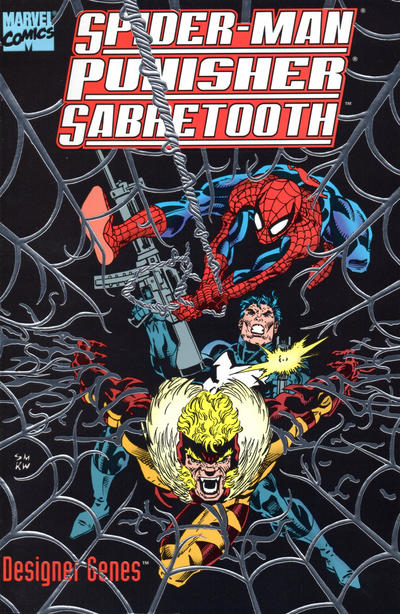 Cover for Spider-Man, Punisher, Sabretooth: Designer Genes (Marvel, 1993 series) 