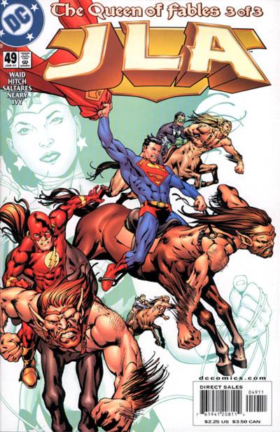 Cover for JLA (DC, 1997 series) #49 [Direct Sales]