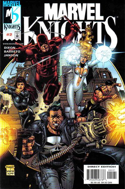 Cover for Marvel Knights (Marvel, 2000 series) #2 [Variant Edition]