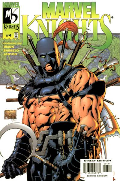 Cover for Marvel Knights (Marvel, 2000 series) #4