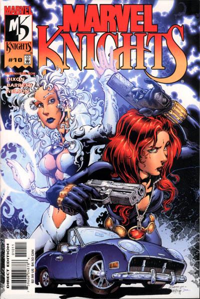 Cover for Marvel Knights (Marvel, 2000 series) #10 [Direct Edition]