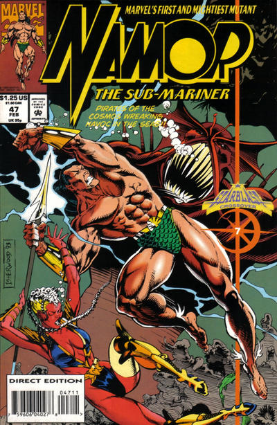 Cover for Namor, the Sub-Mariner (Marvel, 1990 series) #47