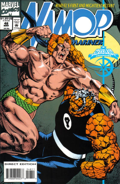 Cover for Namor, the Sub-Mariner (Marvel, 1990 series) #48