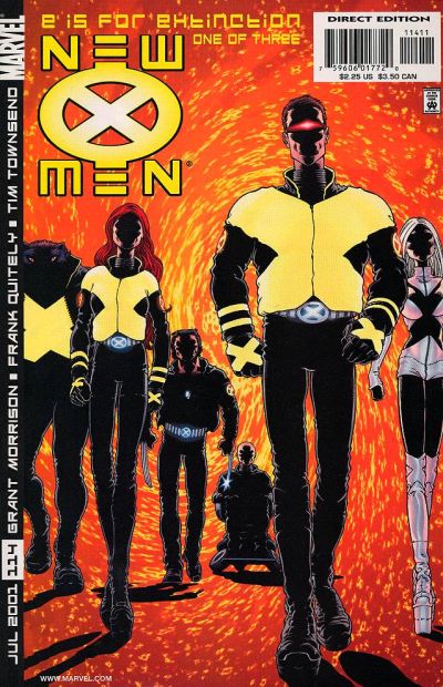 Cover for New X-Men (Marvel, 2001 series) #114 [Direct Edition]