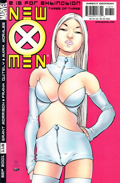 Cover for New X-Men (Marvel, 2001 series) #116 [Direct Edition]