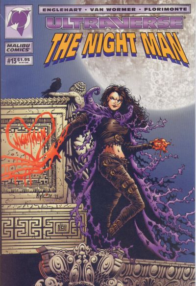 Cover for The Night Man (Malibu, 1993 series) #13