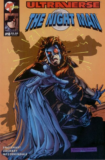 Cover for The Night Man (Malibu, 1993 series) #18