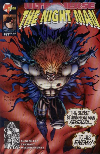 Cover for The Night Man (Malibu, 1993 series) #21