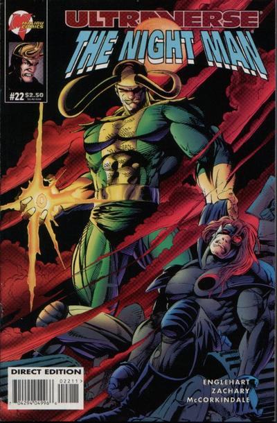 Cover for The Night Man (Malibu, 1993 series) #22