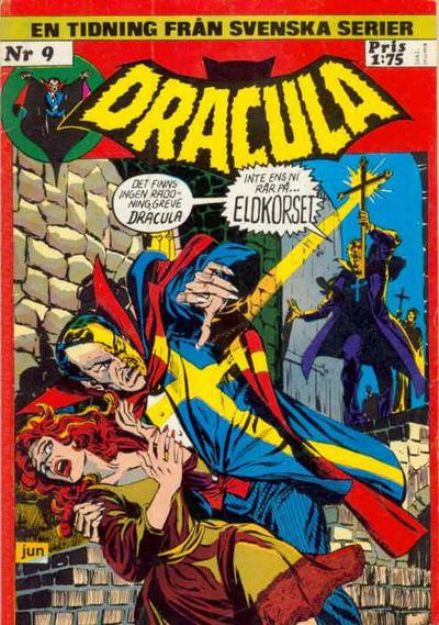 Cover for Dracula (Svenska serier, 1972 series) #9/[1973]