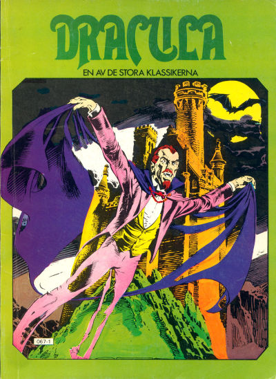 Cover for Dracula (Atlantic Förlags AB, 1979 series) 
