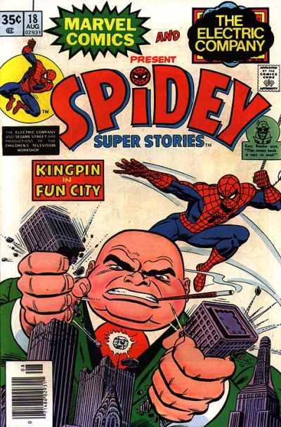 Cover for Spidey Super Stories (Marvel, 1974 series) #18