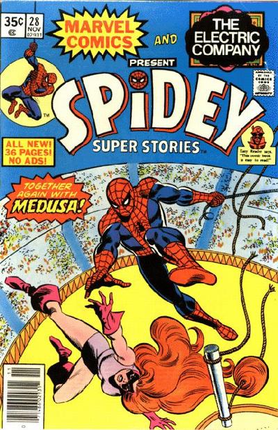 Cover for Spidey Super Stories (Marvel, 1974 series) #28