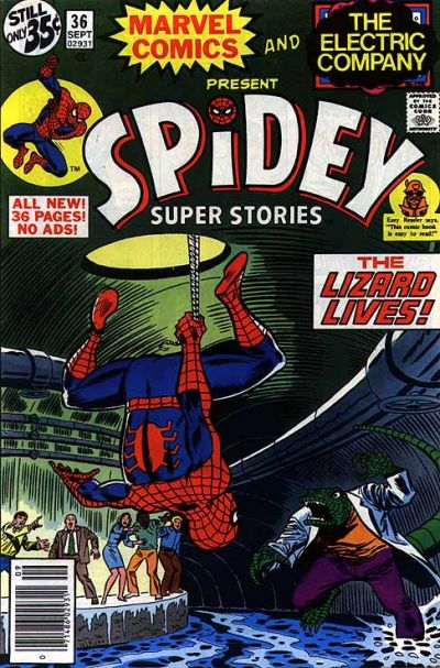 Cover for Spidey Super Stories (Marvel, 1974 series) #36 [Regular Edition]