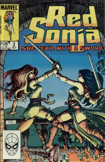 Cover for Red Sonja (Marvel, 1983 series) #2 [Direct]